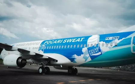 Garuda Indonesia Livery Dan Pocari Sweat Berkomitmen Dukung Sport Tourism di Indonesia   