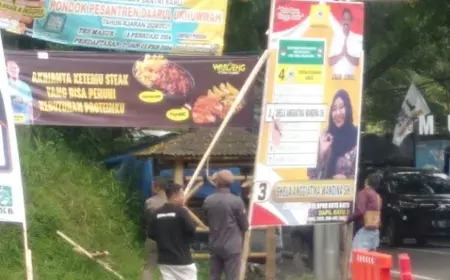 Timses Caleg Golkar Nilai Kejanggalan Bawaslu Batu Tertibkan APK