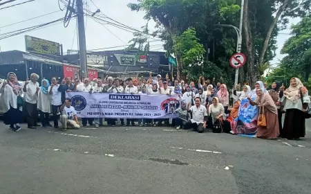 Sekelompok Alumni Unair Surabaya Deklarasi Dukung AMIN di Pemilu 2024
