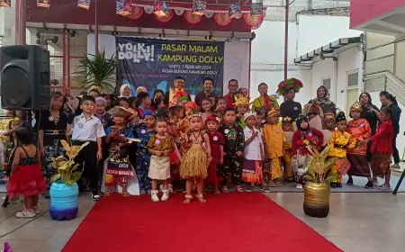 COP UK Petra Berkolaborasi Dengan Pokdarwis Putat Jaya Hadirkan Nuansa Positif di Area Eks Lokalisasi
