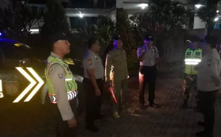 Polres Malang Intensifkan Patroli Gabungan Dukung Keamanan Jelang Pemilu 2024