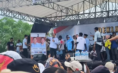 Ribuan Masyarakat Tepi Hutan Bojonegoro Deklarasi Dukung Prabowo-Gibran
