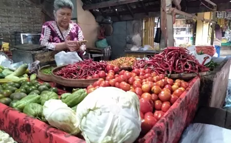Harga Cabai Merah Hampir Tembus Rp 100 ribu