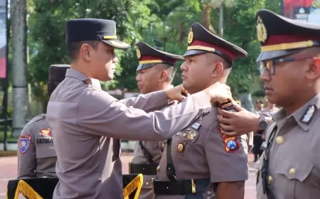 Kapolres Malang Pimpin Sertijab Kasatresnarkoba dan Dua Kapolsek