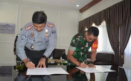 Perkuat Sinergitas Keamanan, Rutan Bangil dan Kodim 0819 Teken MOU
