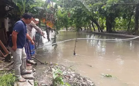 Santri Bojonegoro Temukan Jasad Bayi Saat Perbaiki Paralon
