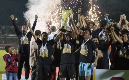 Persibo Bojonegoro Juara Liga 3 PSSI Jatim