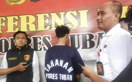 Polres Tuban Ringkus Pemerkosa Keponakan Hingga Lahirkan bayi