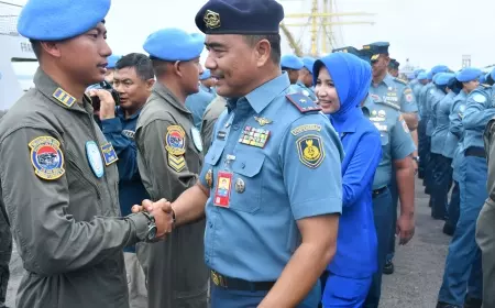 KRI Frans Kaisiepo-368 Kembali ke Tanah Air Usai Tugas Diplomasi Misi Perdamaian di Lebanon