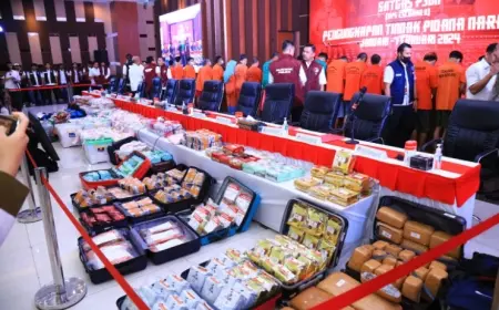 Satgas Narkoba Polri Ringkus Belasan Ribu Tersangka Kasus Narkoba Kelas Kakap