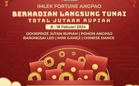 Imlek Fortune Angpao 2024: Rayakan Imlek Berpadu Gemerlap Malam Penuh Hadiah di Malang Night Paradise 