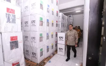 Logistik KPU diberikan H-1 Pemilu Serentak