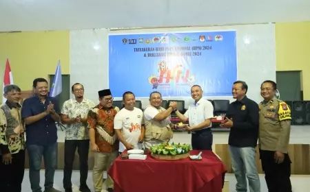 Peringati Hari Pers Nasional, Forkopimda Lumajang Deklarasi Pemilu Damai