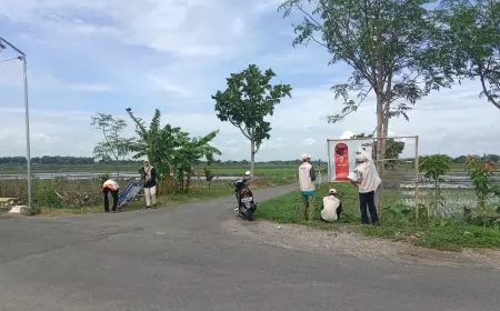 Masuk Masa Tenang, Penertiban APK Pemilu 2024 Mulai Berlangsung Di Jombang