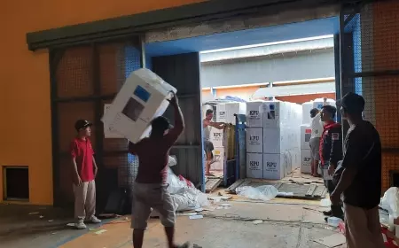 Logistik Pemilu 2024 di Lumajang Mulai Didistribusikan