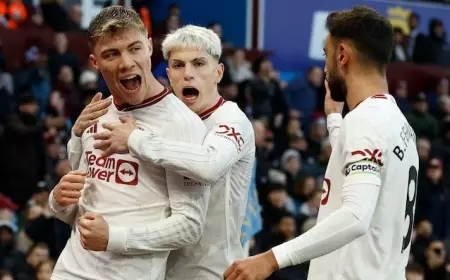Tekuk Aston Villa, MU Dekati Posisi Empat Besar Liga Premier
