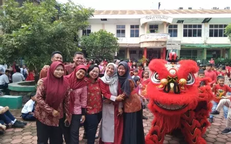 Representasikan Sekolah Pancasila, SMA Taman Harapan Malang Gelar Perayaan Tahun Baru Imlek
