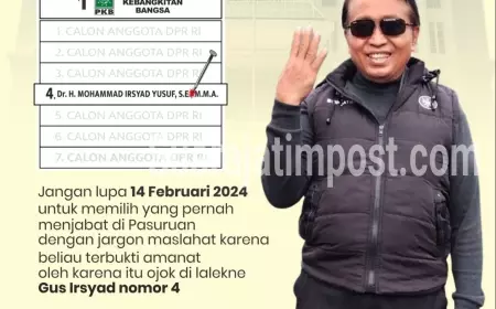 Ketua AKD Kabupaten Pasuruan Ajak Pilih Salah Satu Caleg DPR RI