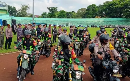 5.264 Personel Gabungan Siap Amankan TPS di Kota Malang
