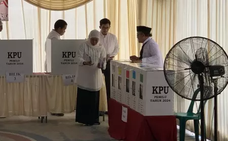 TPS 31 Jemur Wonosari Tempat Khofifah Indar Parawansa Terserap 85 Persen
