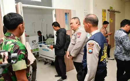 Kabiddokes Polda Jatim Pastikan Pasien Salurkan Hak Suara