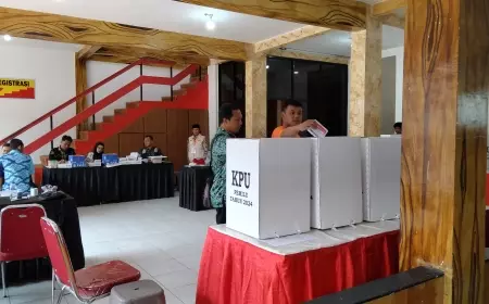 Akhirnya, 2.246 WBP Lapas Kelas I Malang Nyoblos