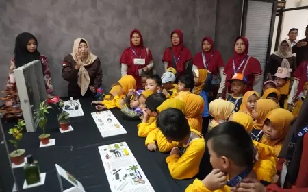 BNNK Tulungagung Edukasi Bahaya Narkoba Lewat Outing Class TK Al Badar