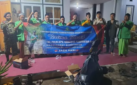Pemilu Damai di Bondowoso Mendapat Apresiasi dari GP Ansor