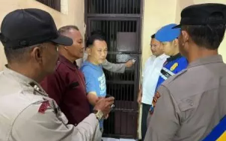 Polres Batu Intens Riksa Tahanan
