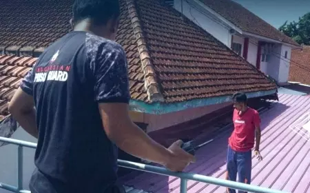 Hadapi Musim Hujan, Atap Lapas Bondowoso Diperbaiki 