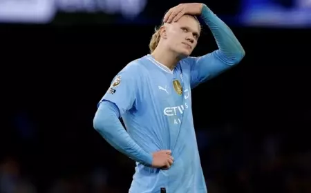 Gagal Manfaatkan Peluang, Pep Guardiola Maklumi Erling Haaland di Laga Manchester City vs Chelsea
