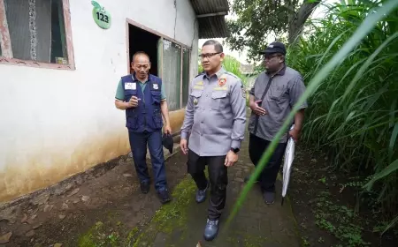 Blusukan, Pj Wali Kota Batu Tak Kenal Libur