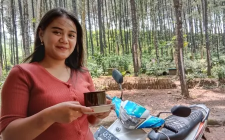 Menanti Dirimu di Wonosalam Jombang, Secangkir Kopi Excelsa Berikut Ketan Durian