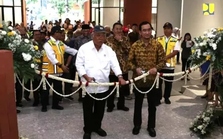 Menteri PUPR Resmikan Gedung Auditorium dan Gedung Entrepreneurship Terpadu Universitas Brawijaya Malang