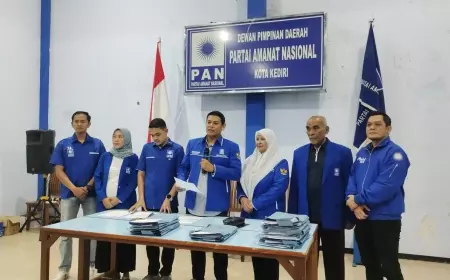 Raih 5 Kursi, PAN Klaim Pemenang Pileg 2024 Kota Kediri