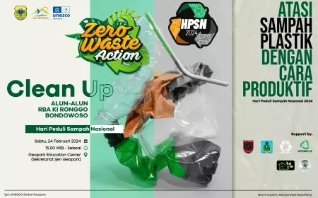 Peringati HPSN, PHIG Bondowoso Ajak Masyarakat Bersih-bersih Alun-alun 