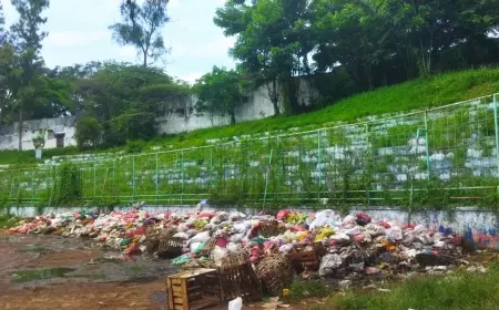 Masalah Sampah Stadion Brantas, Pedagang Pasar Pagi Sewa Lahan di Kabupaten Malang