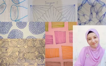 Doodle Art Jadi Terapi Turunkan Tingkat Stress