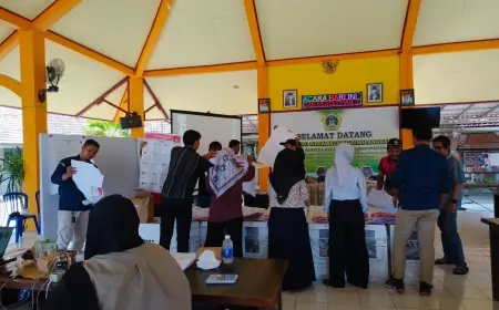 Ada Selisih Suara, Bawaslu Gresik Minta KPU Hitung Ulang 13 TPS di 7 Kecamatan