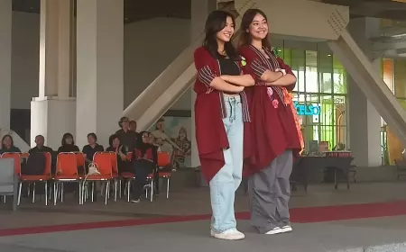 Berkreasi Bersama, 60 Mahasiswa Asia Tampilkan Karya Busana Zero Waste di PCU