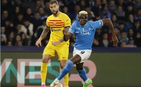 Hasil Liga Champions, Barcelona Tahan Imbang Tuan Rumah Napoli 1-1