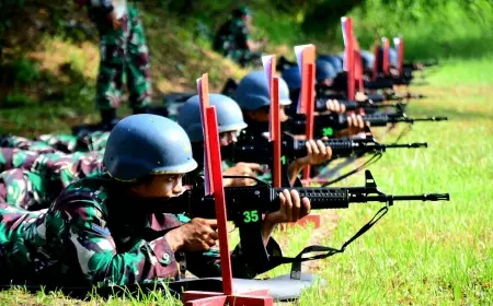 Puspenerbal Mantapkan Latihan Menembak untuk Asah Kemampuan Bidik Sasaran