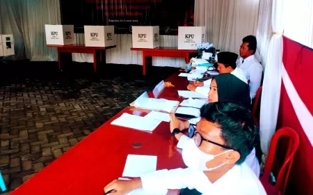 5 TPS Dari 3 Kecamatan di Kabupaten Malang Lakukan Coblos Ulang