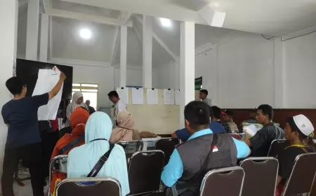 Selisih Jumlah Surat Suara, 1 TPS di Kediri Lakukan Hitung Ulang