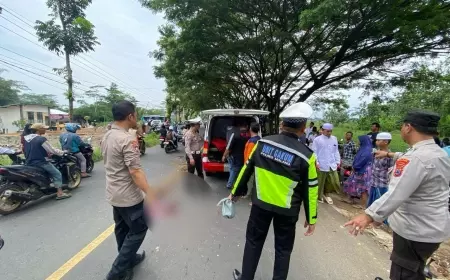 Hilang Kendali, 2 Korban Jiwa Melayang di Jalan Raya Gondanglegi Malang