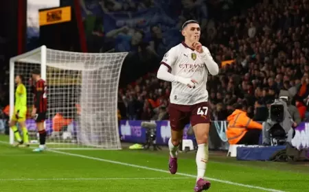Phil Foden Tentukan Kemenangan Manchester City Atas Bournemouth