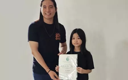 Siswa Lotus Art  Course Madeleine L Tongku Harumkan Nama Indonesia di Jepang