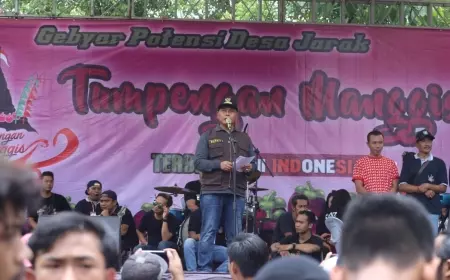 Pj Bupati Jombang Melihat Potensi Tinggi Dari Kegiatan Tumpengan Manggis 2024