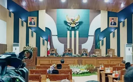 Paripurna LKPJ 2023, Serapan Dana Kabupaten Pasuruan Naik