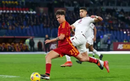 Hasil Liga Italia AS Roma Unggul Lewat Hattrick Paulo Dybala atas Torino